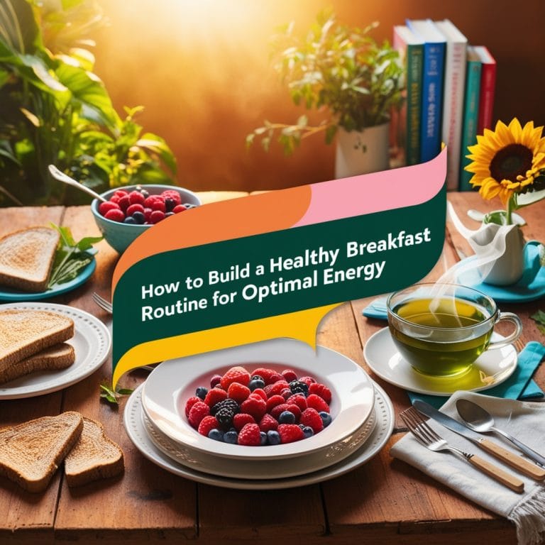How to Build a Healthy Breakfast Routine for Optimal Energy How to Build a Healthy Breakfast Routine for Optimal Energy